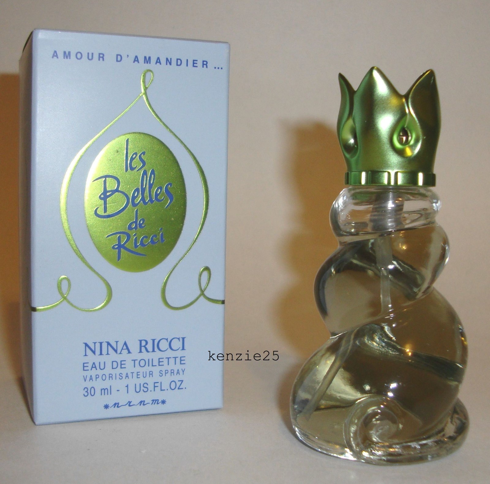 Parfum Nina Ricci Les Belles De Ricci Amour D'Amandier - Eau De Toilette 50ml - Vaporisateur Bleu