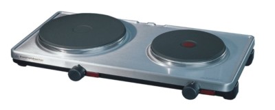Rommelsbacher AK 3099/E Plaque de cuisson double Acier inoxydable 3000 W (Import Allemagne