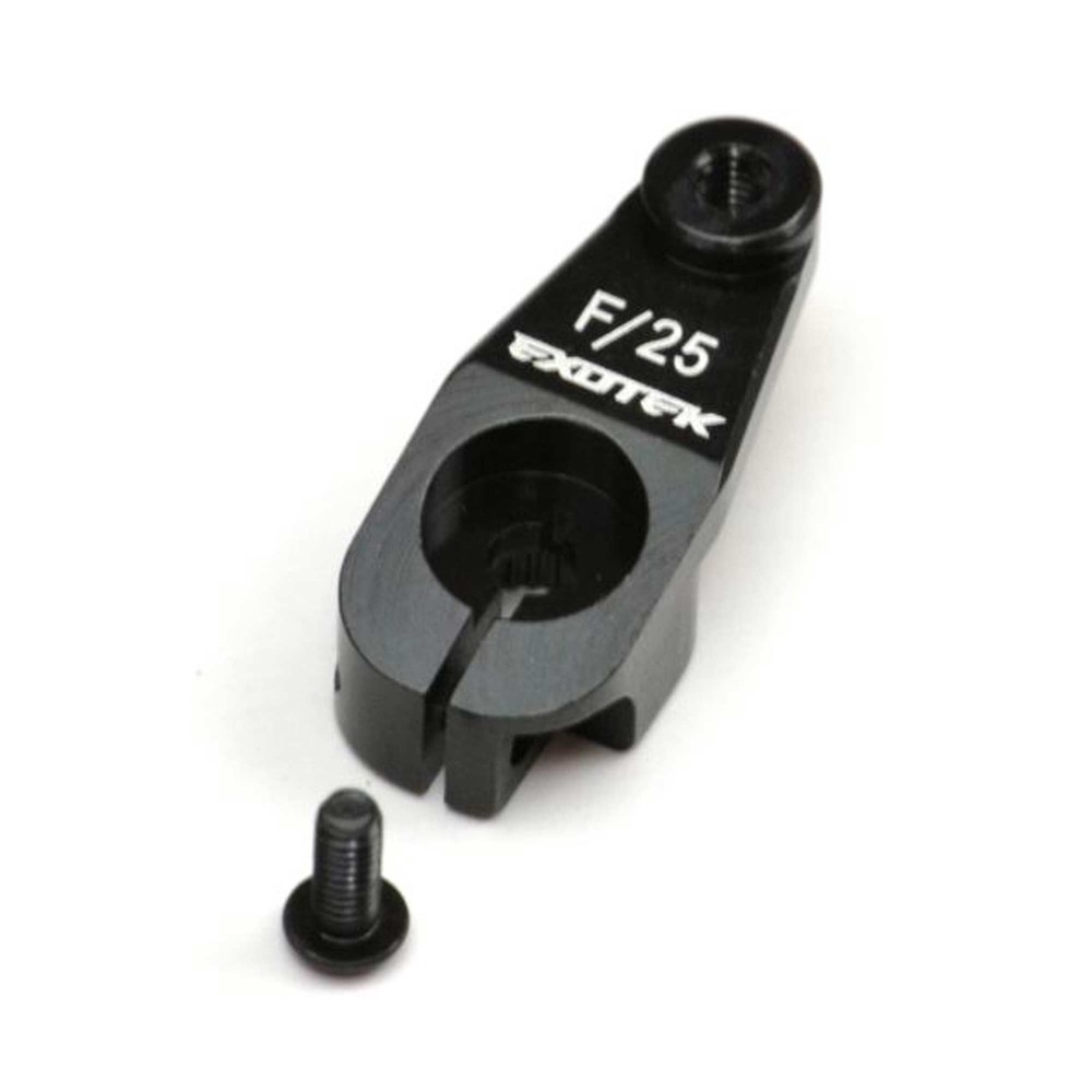 EXOTEK RACING LLC Ae Heavy Duty Servo Horn 7075 F/25- Black ETK1547BLK Electric