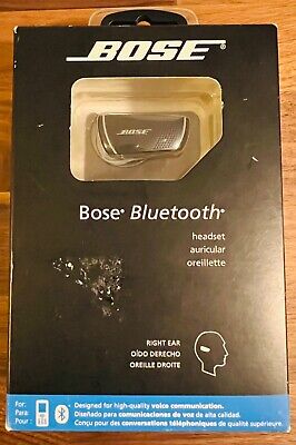 Bose Bluetooth Headset Series 2 Right Ear Noise Rejecting Wireless Black  Sealed