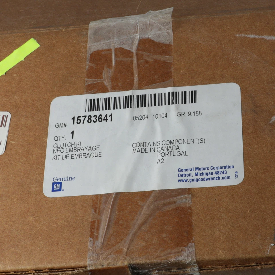 Conjunto de placa de embrague y buje de gas base Saturn Vue genuino GM 2002-2007 15783641 Foto 3 de 3