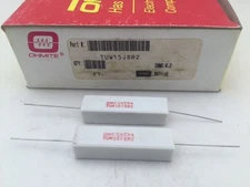 (25 pcs) TUW15J8R2 Ohmite, 15 Watt 8.2 Ohm 5%, Cement Filled, Ceramic Resistor
