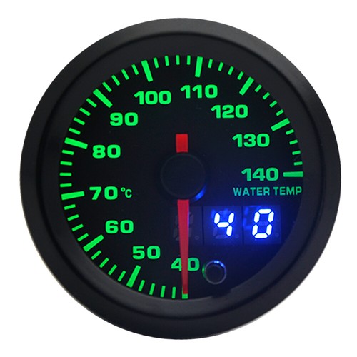 2" 52mm 7 Color Water Temp Gauge With Sensor Auto Boat Analog/Digital Dual Displ - Picture 7 of 10