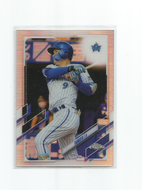 YAMATO (Yokohama DeNA Baystars) 2021 TOPPS CHROME NIPPON NBP
