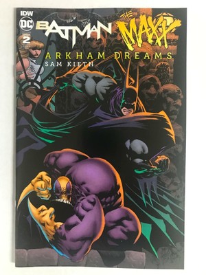 Batman The Maxx Arkham Dreams Comic 2 1 10 Ri Variant Sam Kieth Nm Unread Ebay