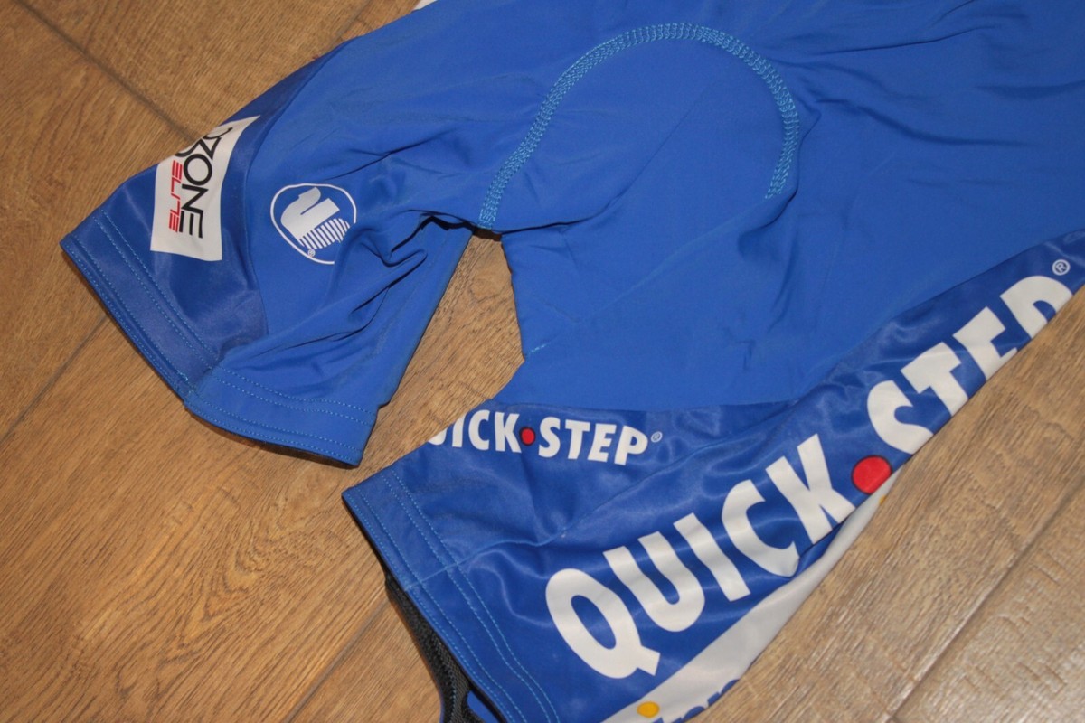 Short à Bretelles Quick Step Innergetic Équipe Cycliste Vermarc 2006-2007 Taille L