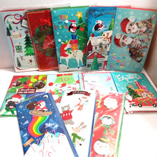 Christmas Holiday Greeting Card Lot 3D Brand New
