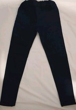 LEVI'S ANKLE LENGTH HIGH WAIST DARK WASH PULLON SKINNY JEGGINGS/PANTS GIRLS SZ 8