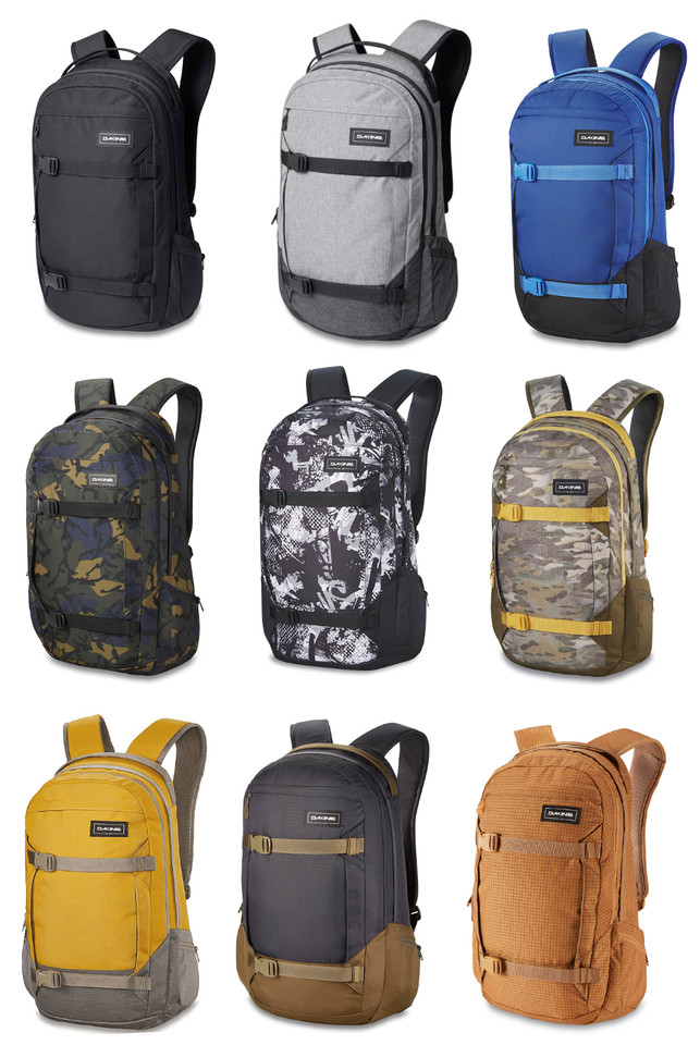 Dakine Mission 25L Backpack Snowboard/Skateboard, Snow Sport Pack/Bag/Backpack