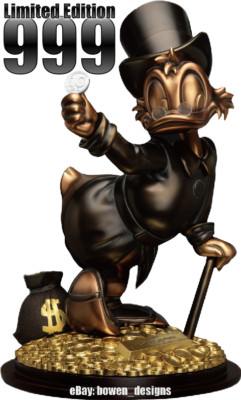 Beast Kingdom Disney Duck Tales SCROOGE McDUCK Master Craft SP