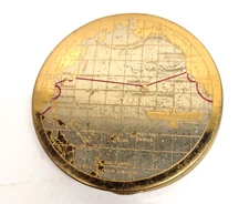 RARE VINTAGE WADSWORTH HINGED COMPACT - READ CONDITION & SEE PHOTOS - U