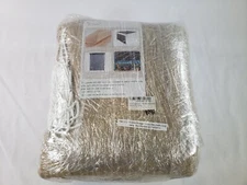 VICLLAX Sun Shade Fabric Cloth Privacy Screen with Grommets 12x16 FT Wheat