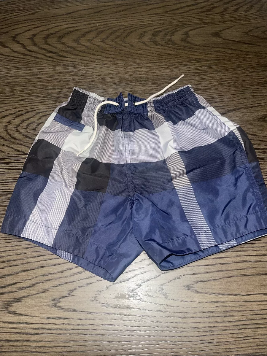 Burberry boy hotsell swim trunks