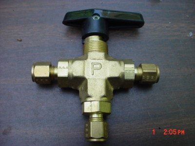 PARKER CPI Ball Valve  P/N 42-B6XT-B