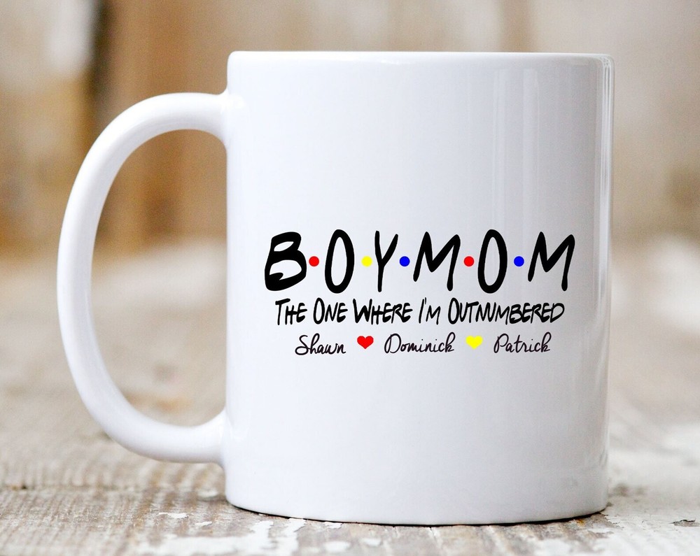 Boy Mom Gift Boy Mama Mug The One I'm Outnumbered Mom Of Boys Mug Boy Mom Boy Mom Gift Boy Mama Mug The One I'm Outnumbered Mom Of Boys Mug Boy Mom