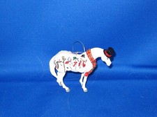 Painted Ponies Horse Christmas Ornament FROSTY in box 12336 FREE SHIPPING