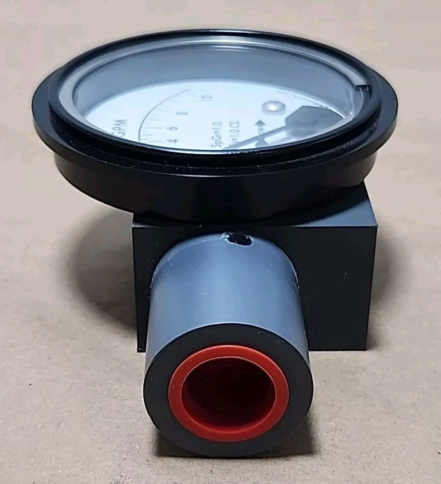 *NEW* Orange Research 2321-S1030 Flow Meter 200Psi 0-10Gpm SG & V=1 + Warranty! - Image 4 of 4