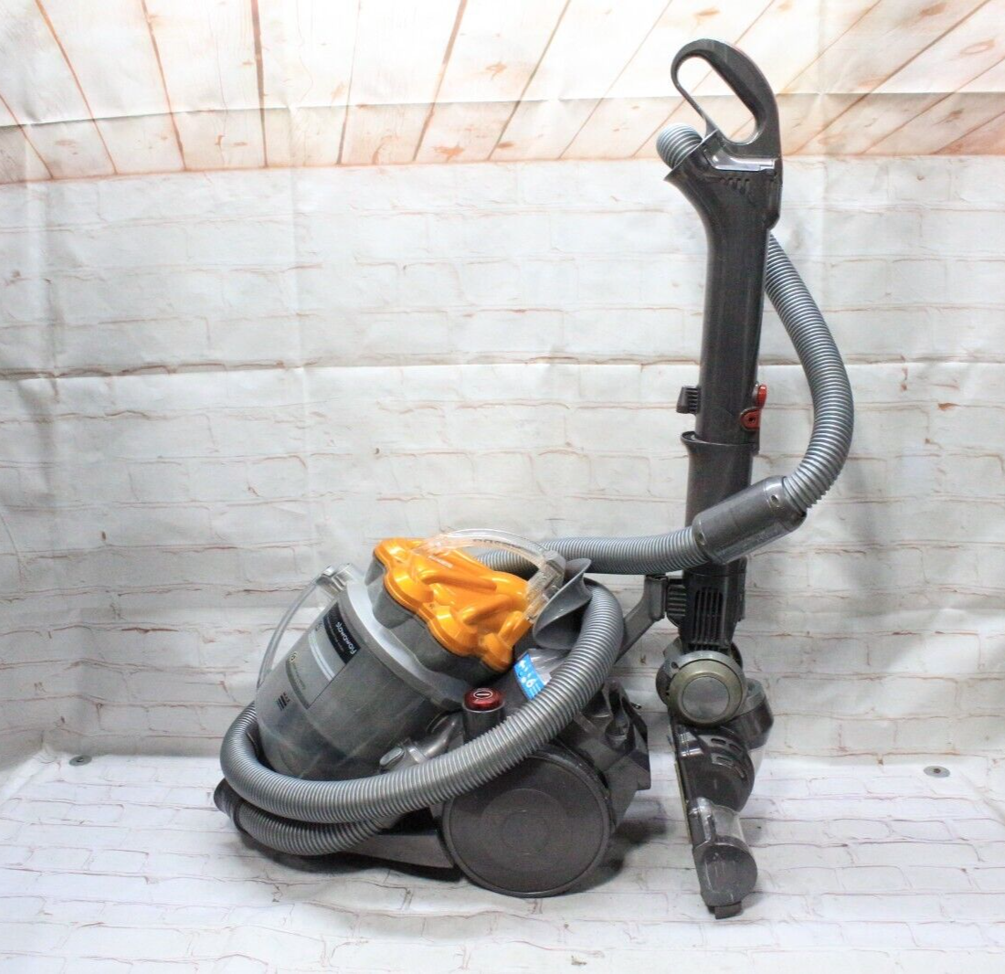 Dyson DC21 Stowaway All Floors Canister Vacuum Gold Tested Working