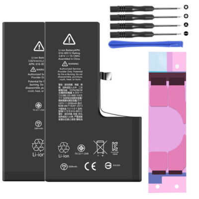 Replacement For iPhone 6 6S 7 8 X XS Plus 11 12 Pro Max Internal super Battery