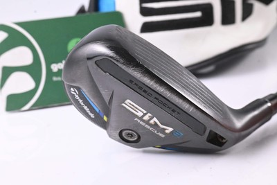 Taylormade SIM2 #3 Hybrid / 19,5 Grad / Stiff Flex Tensei AV Raw Blue 80