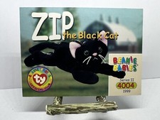 TY Beanie Babies BBOC Card - Series 2 - #248 Zip The Cat