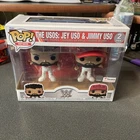 Funko POP! WWE The Usos Jey & Jimmy Uso 2 Pack ~ Fanatics Exclusive ~ NEW!