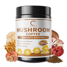 GPGP GreenPeople 70g Mushroom Coffee Immune Energy Focus Support