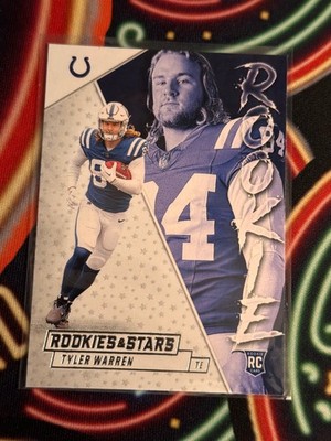 2025 Panini Rookies & Stars Tyler Warren #29 Rookie Exclusive RC Colts