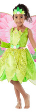 Princess Factory Dress up Costume w/ Fairy Wings 3 Pieces, Child 7-8 TeeTot