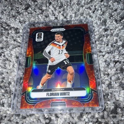Florian Wirtz 2026 Panini Prizm World Cup 60 Maple Leaf /86 Germany
