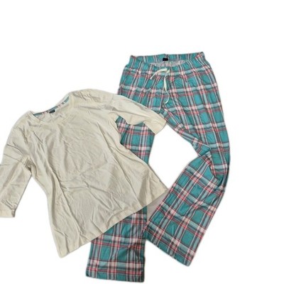 Arizona Schlafanzug Damen Pyjama Gr. 40/42 kariert (6157) NEU