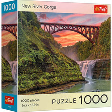 New River Gorge 1000 Pc Jigsaw Puzzle, Brand New-Sealed Box 