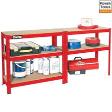 Clarke 6600802 Csm5150Rp 150 Boltless Shelving (Red)
