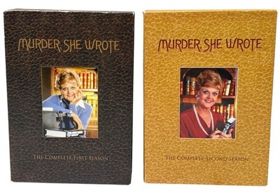 Murder She Wrote The Complete First & Second Season DVD (6 Disc Lot) Mystery TV