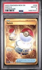 2023 POKEMON MEW EN-151 HYPER RARE #206 SWITCH PSA 8