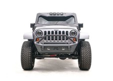 Fab Fours Jk07-b1952-1 For 07-18 Wrangler Jk Stubby Bumper Wpre-runner Guard Fab Fours Jk07-b1952-1 For 07-18 Wrangler Jk Stubby Bumper Wpre-runner Guard
