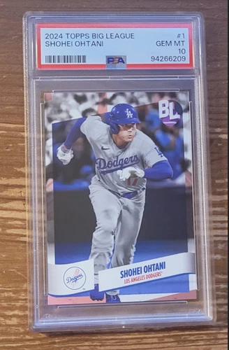 2024 Topps Big League #1 Shohei Ohtani Los Angeles Dodgers PSA 10 (B)