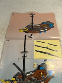 Vtg Lego Pirates Caribbean Clipper (6274) Instruction Booklet Only