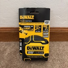 DeWALT 25 ft. Tape Measure with Rechargeable LED Light, DWHT35625