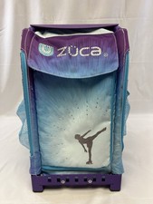 Zuca Purple Frame w/ Ice Dreams Ice Skating Themed Bag & Light Up Wheels