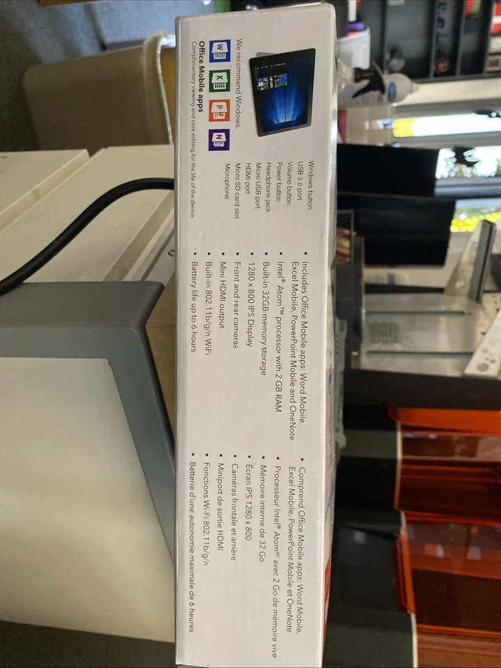 RCA Cambio 10.1 inch 2-in-1 Notebook/Tablet (32GB, 2GB Memory, 1280x800)... - Image 2 of 4