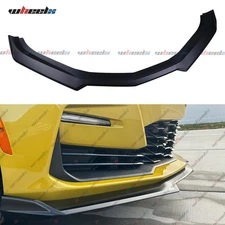 For 16-21 Camaro SS / 19-21 LS LT RS Matte Blk Front Bumper Lip Splitter Spoiler