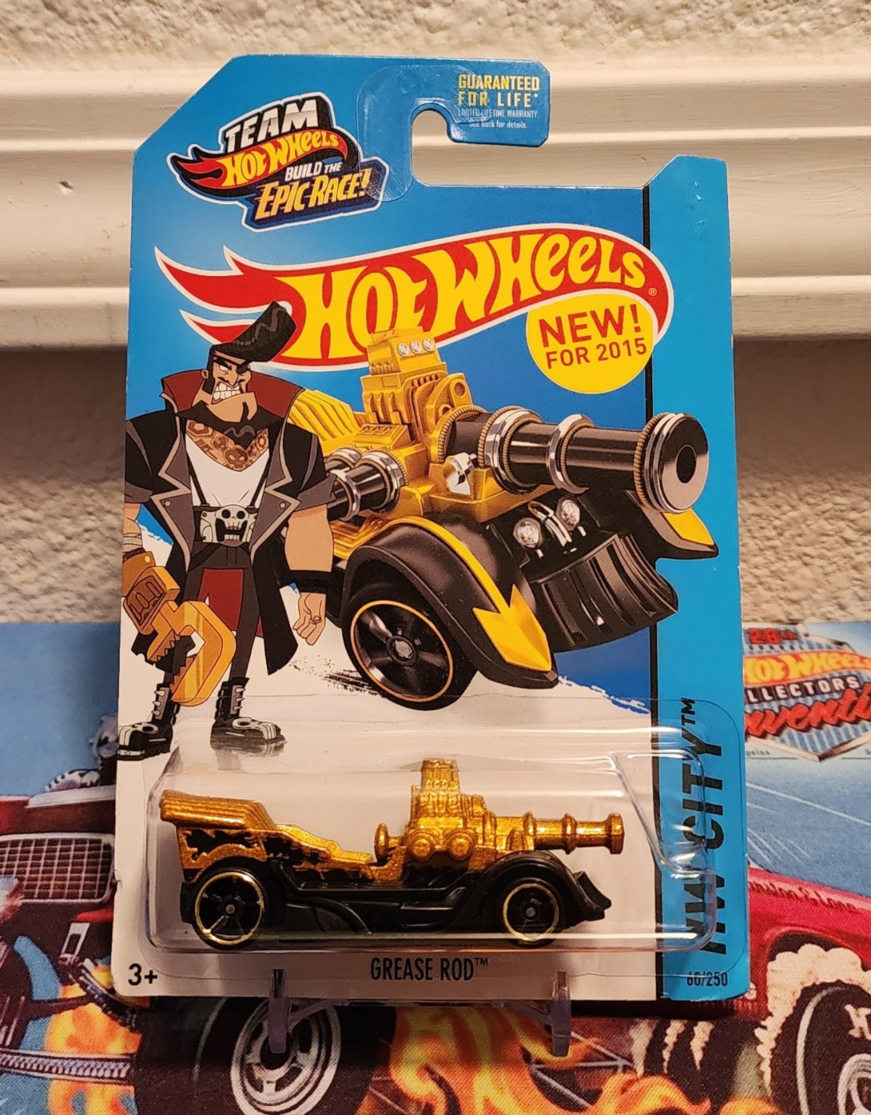 🔥Hot Wheels Grease Rod 60/250 2015 Mainline A🔥
