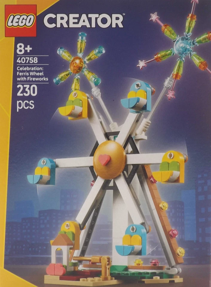 LEGO® Promotional 40758 Große Feier: Riesenrad mit Feuerwerk - NEU in OVP - Bild 1 von 1