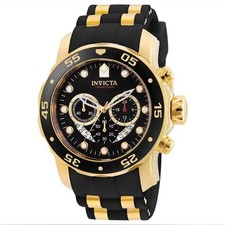 Invicta Pro Diver SCUBA Men's Watch - 48mm, Gold, Black 6981