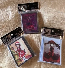 Date A Live Kurumi Tokisaki Card Sleeve Set 75 Pieces 3 Sets