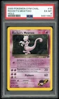 POKEMON ROCKET'S MEWTWO 2000 GYM CHALLENGE #14 HOLO PSA 6
