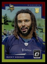 2017 Donruss Optic #107 Bucky Hodges Rookie Vikings Red and Yellow