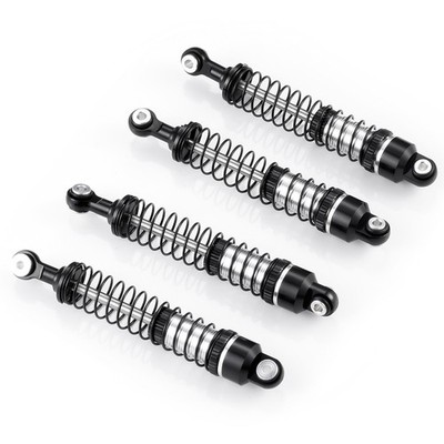 AXSPEED 4Stk 62mm Aluminium Stoßdämpfer Dämpfer für 1/18 Redcat Ascent Crawlers
