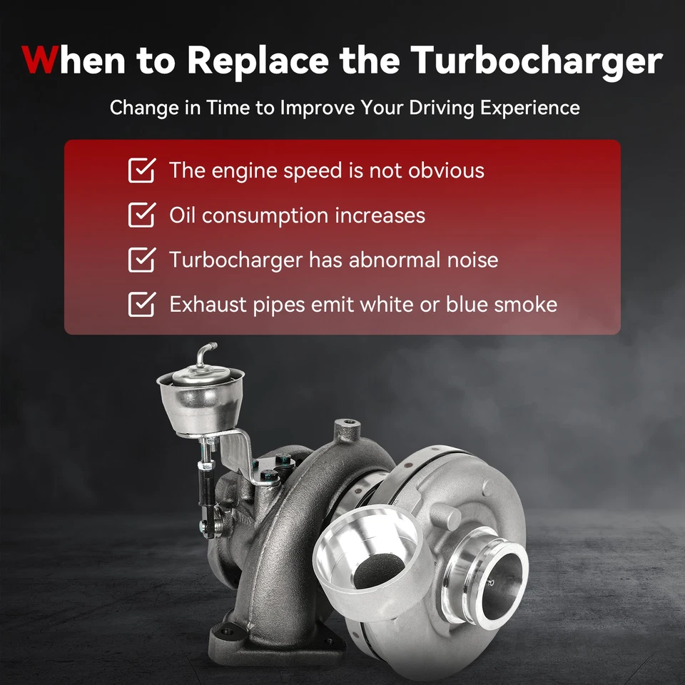 For MaxxForce 13.0L Navistar B2XG High Pressure Turbo Turbocharger 3005699C92 Foto 4 de 4